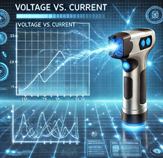 stun gun voltage vs current