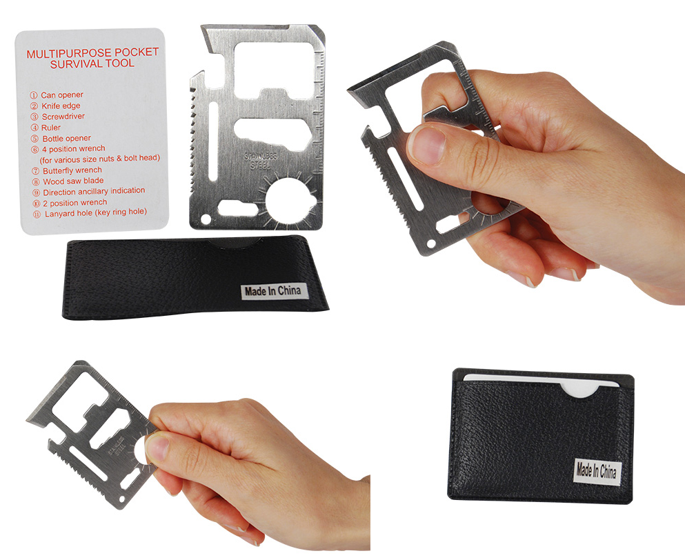 Review of the 11-in-1 Survival Business Card Multi-Tool